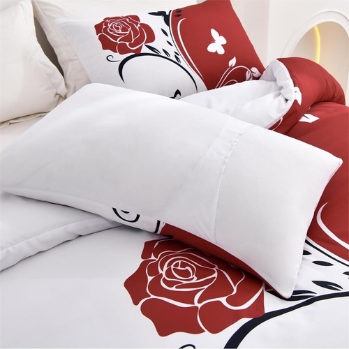 Ultra Soft Doona Quilt Duvet Covers Set Single Double Queen Super King Size Bed - Picture 33 of 437