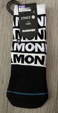Stance The Ramones Kids Socks Size Youth S 7-10