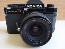 Konica AutoReflex T3 Film Camera Expert 28mm f2.8 Lens