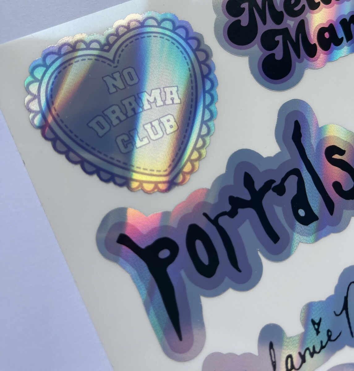 Melanie Martinez Sticker Vinyl Decals, Ideal for journals, Notebooks and  laptops