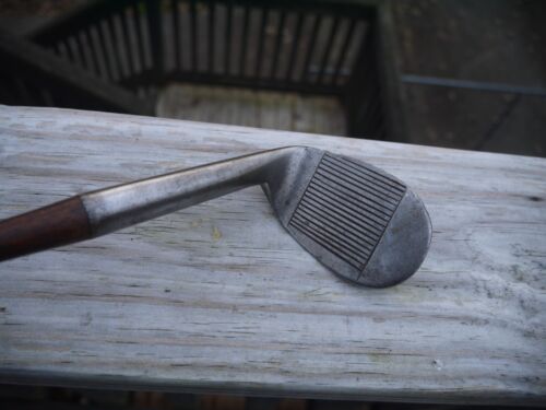 Antiguo eje de madera vintage Tom Stewart Niblick 52* E 3 SW Player - Imagen 16 de 18