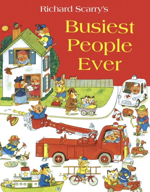 Busiest People Ever by Ricard Scarry (Paperback) Book