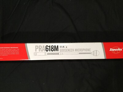 *Brand New* Superlux PRA618M Gooseneck Microphone