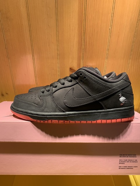 DS New Nike SB Dunk Low TRD QS BLACK PIGEON limited rare laser etched OG size 6 | eBay