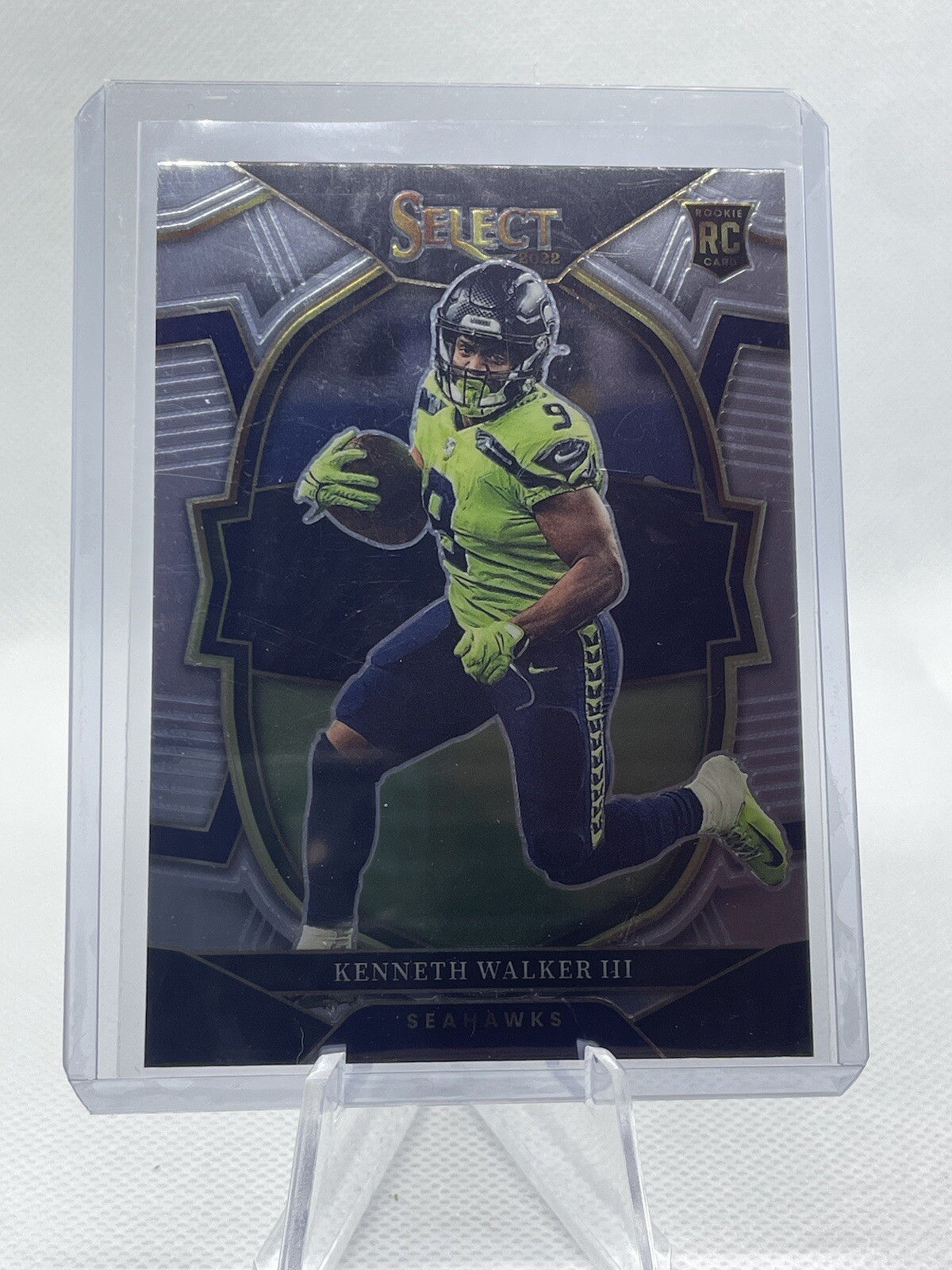 2022 Select Football Kenneth Walker Concourse RC No. 2