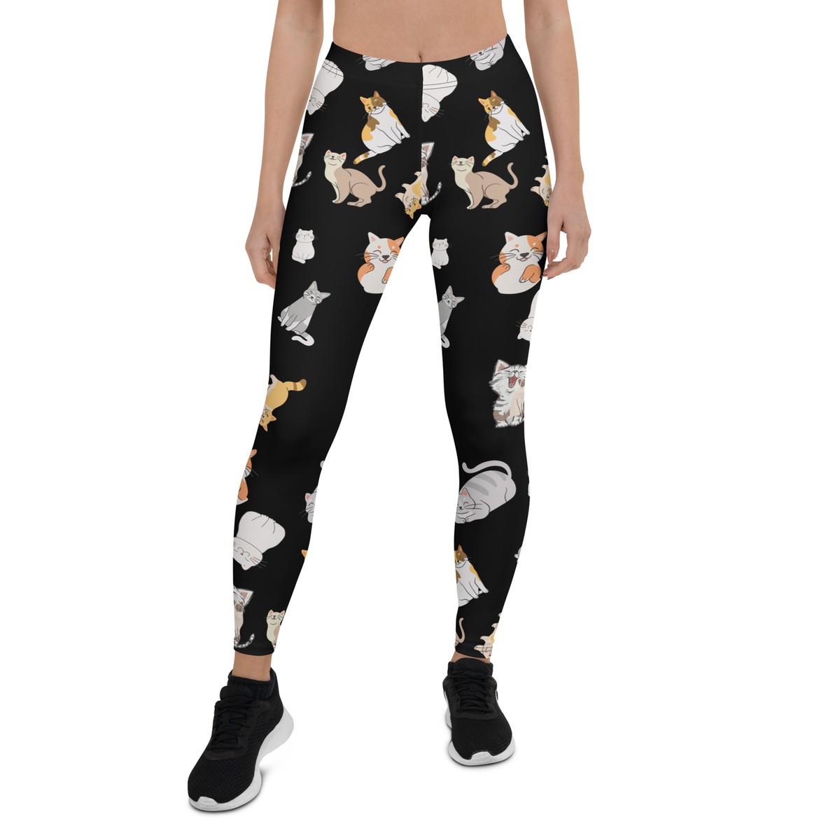Cat Leggings for women, crazy cat leggings,