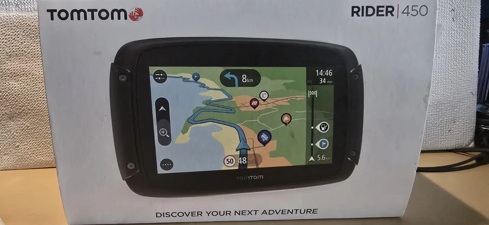 TomTom Rider 450 Motorrad Navigationsgerät - Bild 2 von 4