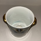 J & C Louise Bavaria Signed V.S. Thompson condensed milk container Green & Gold — photo 6