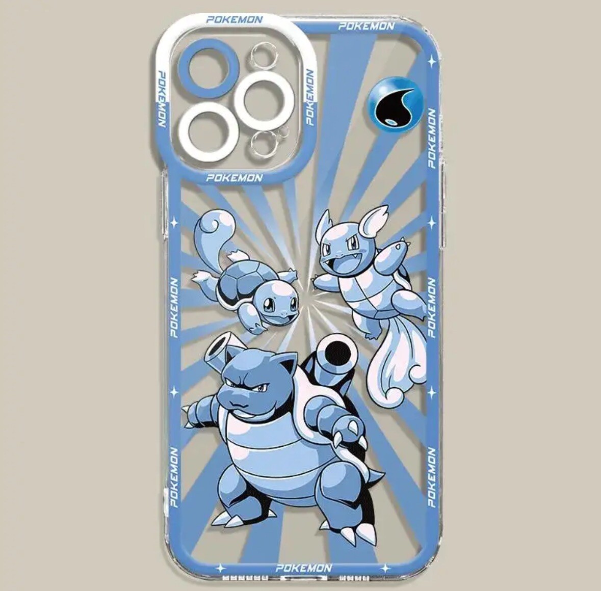 Pokemon Blastoise iPhone 15 Pro Case