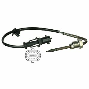 Sensor, exhaust gas temperature for OPEL SAAB VAUXHALL DELPHI TS30030 - Picture 2 of 3