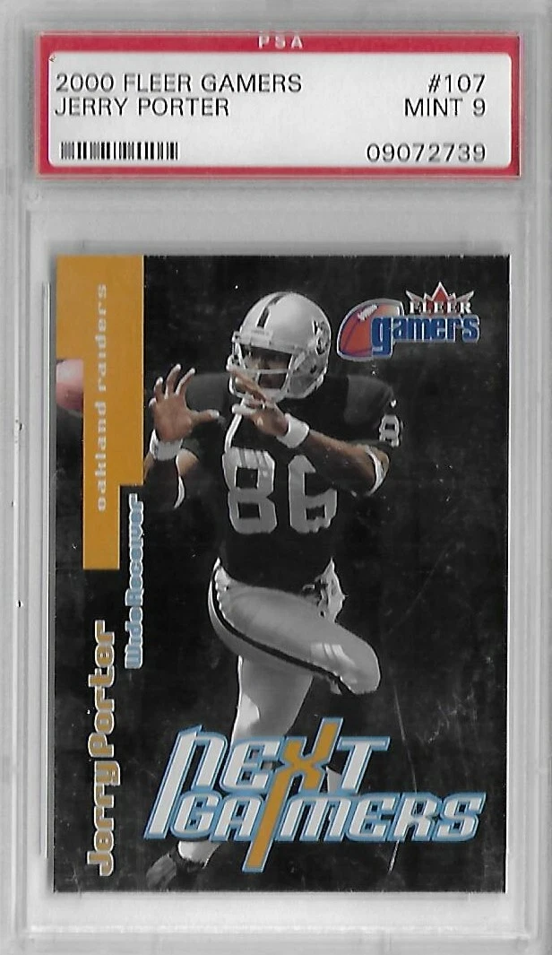 Jerry Porter Fleer Gamers #107 Base