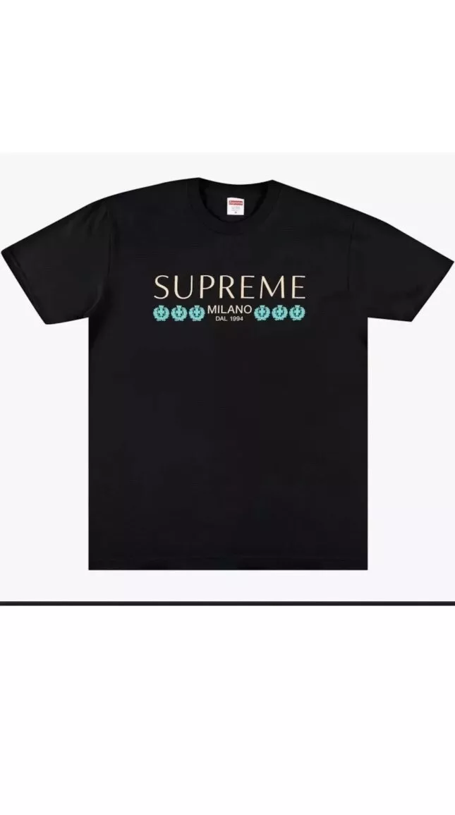 Tee shirt Supreme Milano XL NOIR