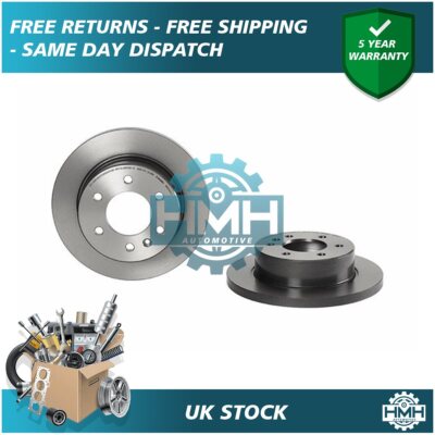 Fits Mercedes Sprinter 2018- + Other Models HMH Rear Brake Discs #1