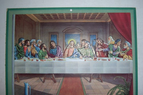 Religiöser Werbekalender "ABMAHL" 1952. Superior Gro., Omar, W. Va., A. Sheer - Bild 3 von 7