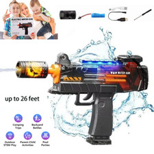 New Electric Water Gun Ultimate Battle Blaster with Realistic Gun Muzzle Flame
