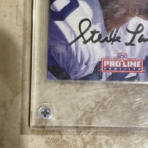 1992 Pro Line Profiles Auto Steve Largent (5 of 9) Auto Autograph HOF - Picture 5 of 24
