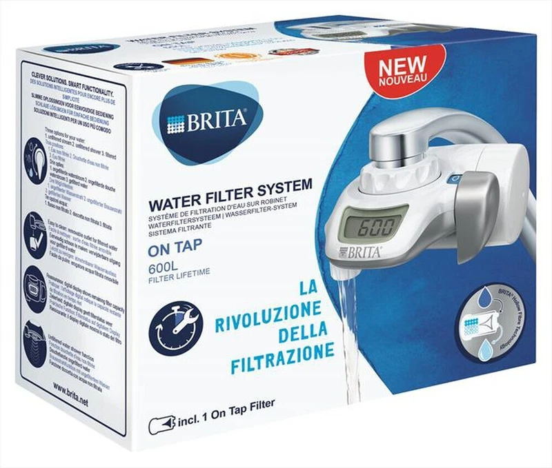 Sistema Filtrante Acqua Lavandino BRITA 1038408 ON TAP 600 Litri, fotografia 5 di 8