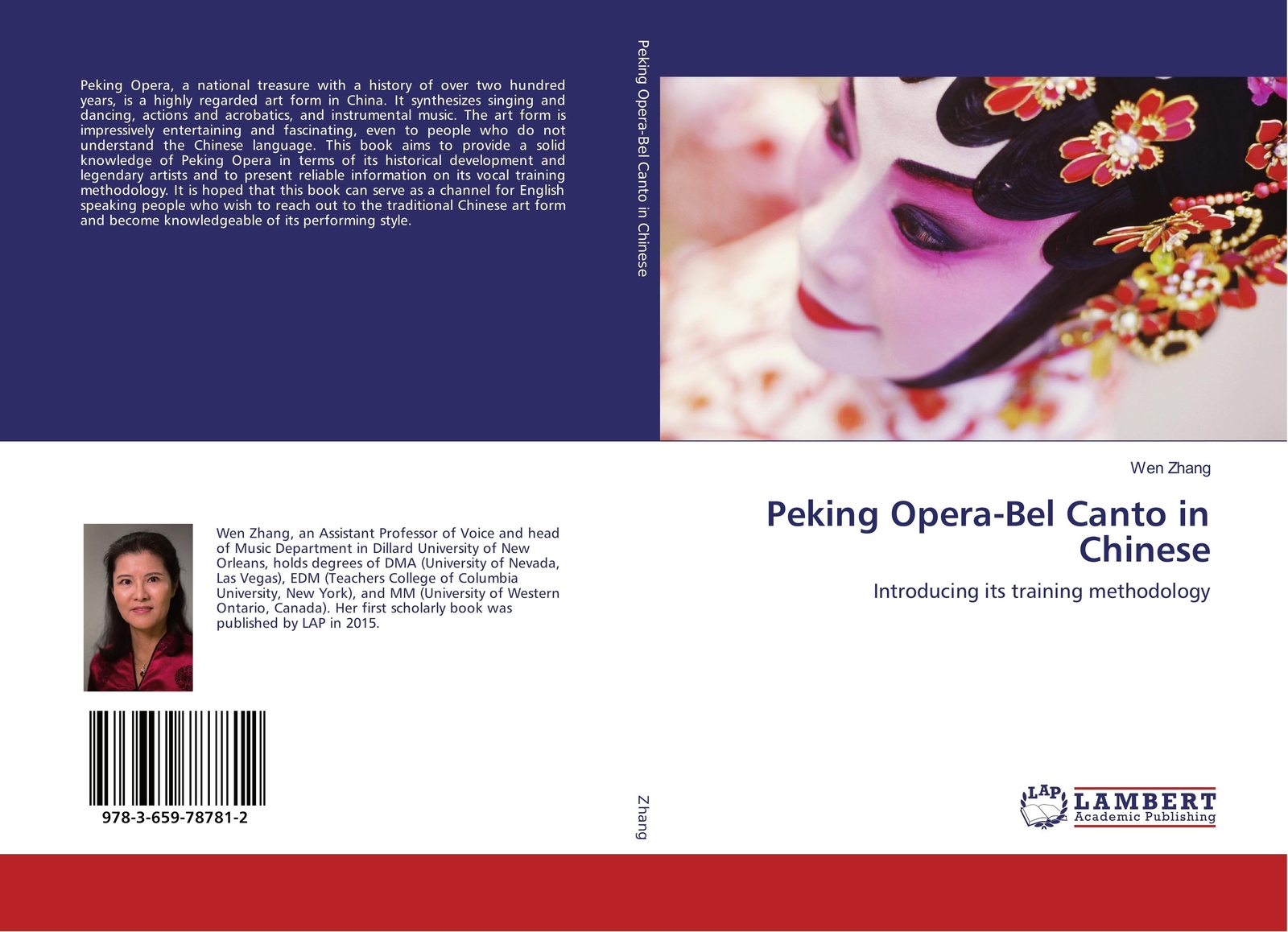 Thumbnail - Wen Zhang | Peking Opera-bel Canto In Chinese | Taschenbuch | Englisch