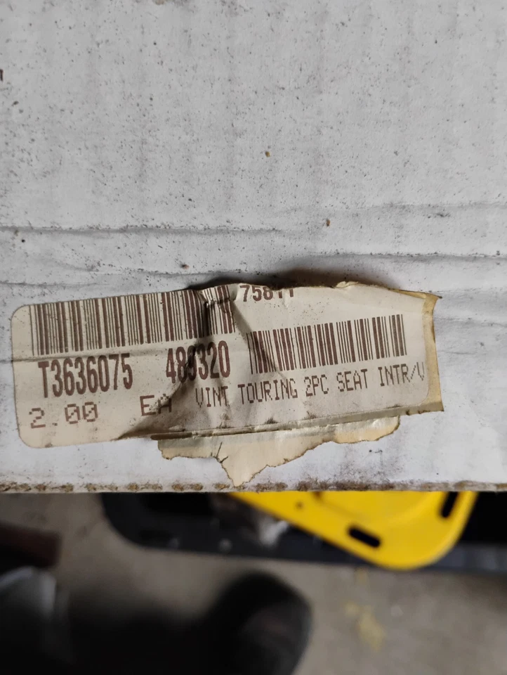 Asiento de turismo Suzuki Volusia Boulevard 2 piezas Mustang nuevo envío gratuito  Foto 4 de 4