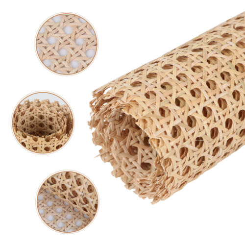 Rattanimitat Rattan Cane Gurtband Blatt Material Stuhl Reparatur Wabengeflecht - Bild 6 von 33