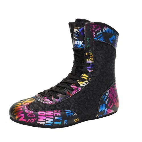 Calzado de boxeo de entrenamiento ligero para hombre zapatillas de lucha profesional - Imagen 11 de 16