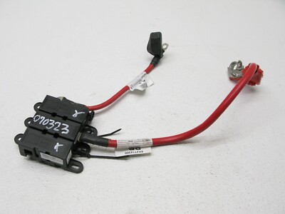 09-11 JAGUAR X250 XF XFR BATTERY CABLE POSITIVE PLUS POLE + OEM 070323
