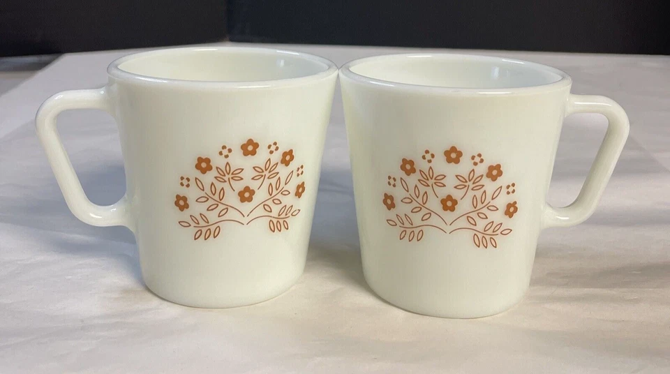 2 Pyrex Summer Impressions Ginger Flower Tea/ Coffee Cup Mug - Image 2 of 4