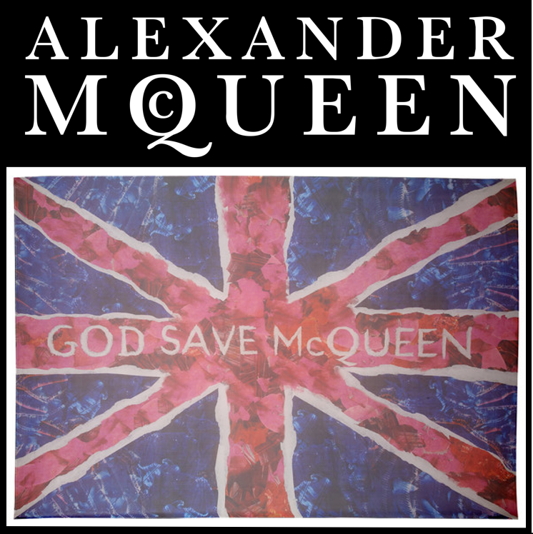 Alexander McQueen S/S 2011 'God Save McQueen' Union Jack Alexander McQueen S/S 2011 'God Save McQueen' Union Jack