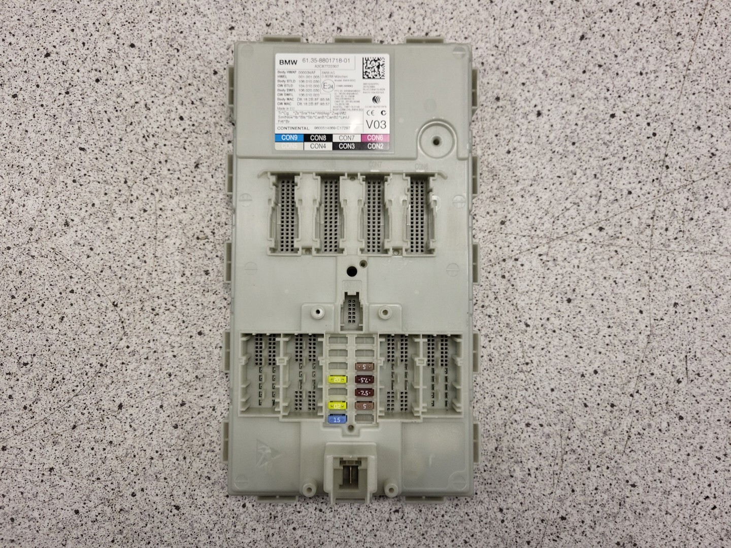 BMW G31 530D XDRIVE 61355A69A46 61358801718 61355A1F375  