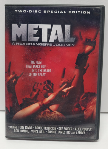Metal - A Headbangers Journey - DVD - VGUC