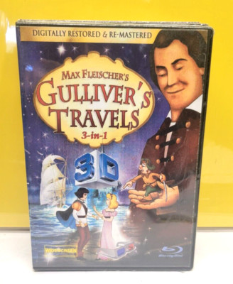 MAX FLEISCHER'S GULLIVER'S TRAVELS 3-IN-1 DIGITALLY RESTORED/REMASTERED BLU RAY
