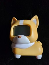 MGA Pixel Petz Corgi Interactive Digital Pet Dog Toy Light Up Eyes EUC Works 