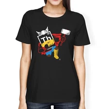 1Tee Womens Loose Fit Thorium 90 Element Science T-Shirt