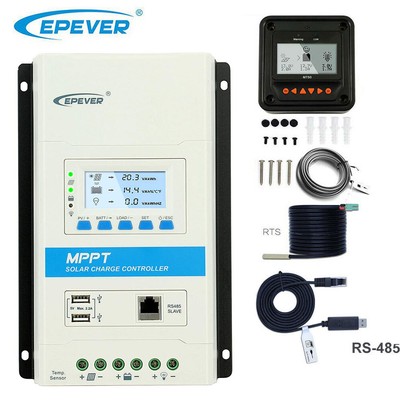 EPEVER TRIRON 20A 30A 40A MPPT Solar Charge Laderegler 12V/24V Auto PV NEW