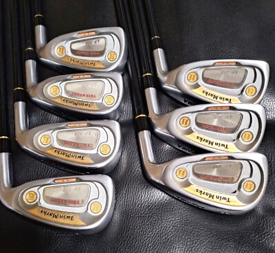 RARE Golf Iron Set Honma Twin Marks AP-502 ARMRQ 856 2Star (R) 7pcs 5-11 JAPAN
