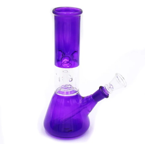 😍 8" FARBIGE GLAS WASSERPFEIFE MIT PERKOLATOR 😎 COOLE STRAIGHT NECK BONGS - Bild 11 von 19