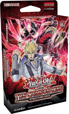 Yugioh Structure Deck: The Crimson King - DEUTSCH - NEU & OVP - Jack Atlas