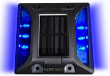 Solar Driveway Deck  Blue Light Ip68 Waterproof Outdoor Reflectors Free Ship