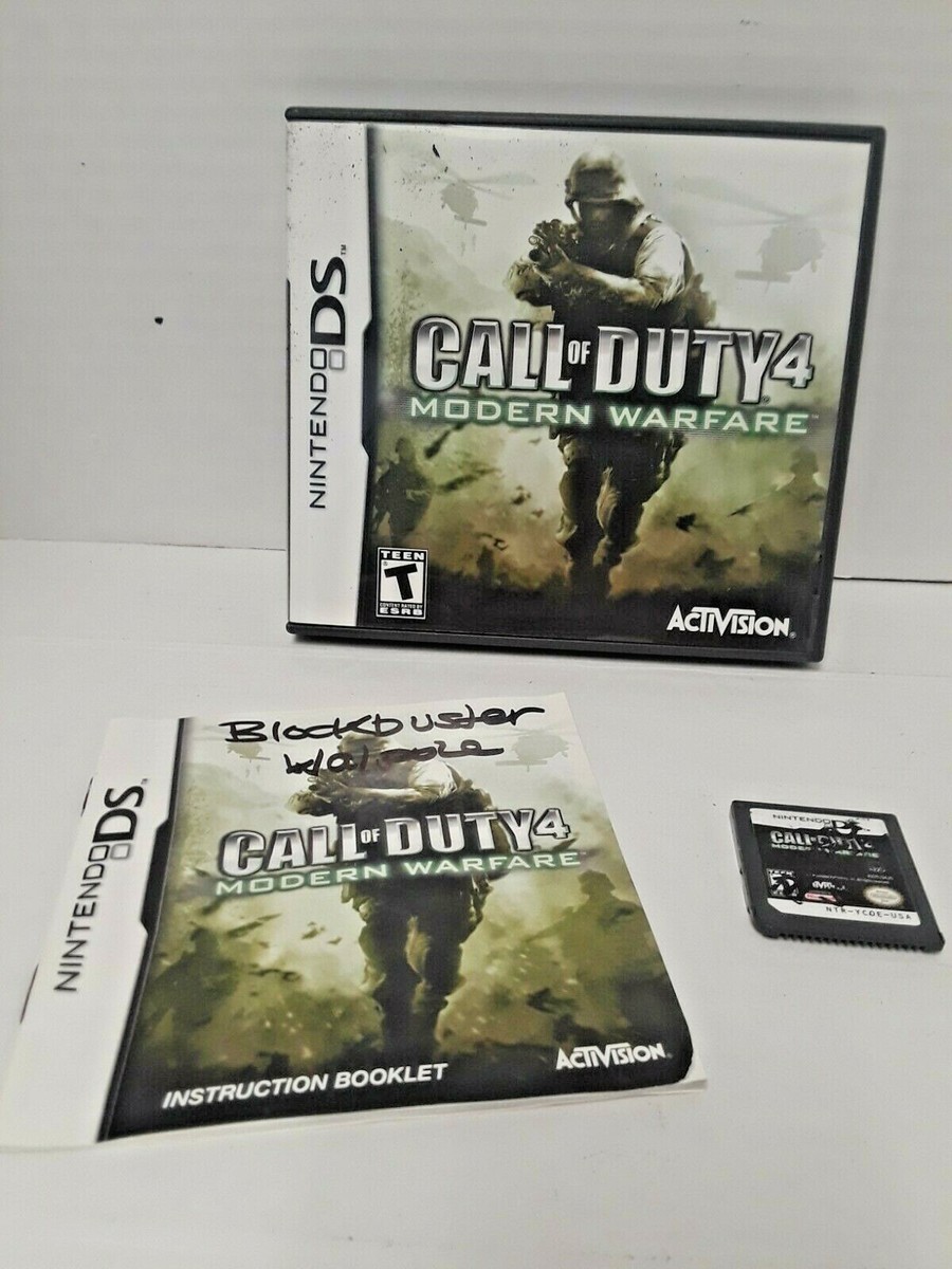 Nintendo DS Call of Duty 4 Modern Warfare Game-Complete
