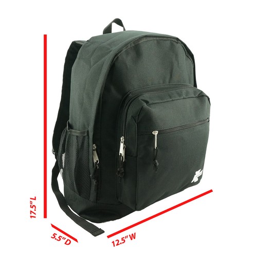 K-Cliffs Large 17.5" School Backpack for Kids-College Students-case - Picture 8 of 25