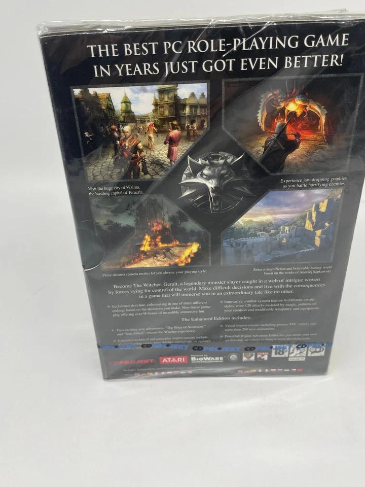 The Witcher Enhanced Edition PC 2008 Pre Release Copy "Your Eyes Only" SEALED! - Bild 4 von 4