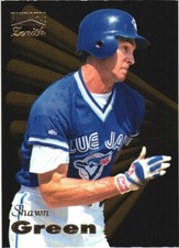 1996 Zenith #11 Shawn Green Toronto Blue Jays
