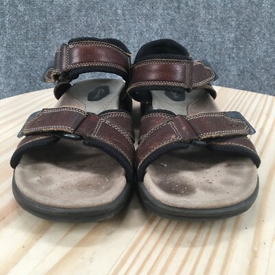 Clarks Sandals Mens 8 M Active Air Adjustable Strap Flats  display picture 2