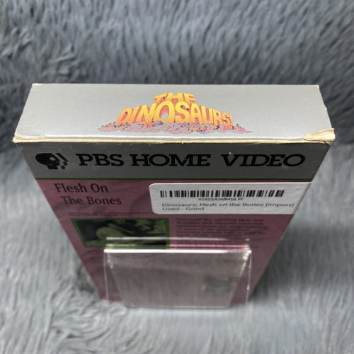 The Dinosaurs: Flesh on the Bones VHS 1993 Tape PBS Home Video Jurassic Park - Picture 6 of 8