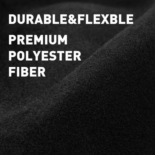 Black Non-woven Fabric Car Carpet Automotive Floor Interior carpets Universal US - Picture 9 of 16