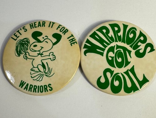 2 prendedores Snoopy de colección Let’s Hear It For The Warriors Got Soul Cheer