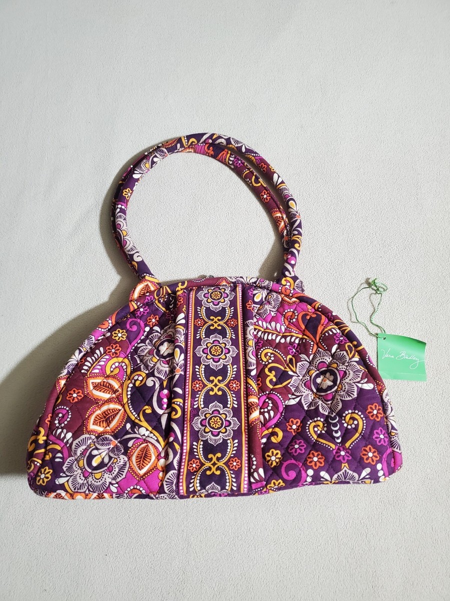 Vera Bradley Safari Sunset Snap Close Shoulder Bag Purse | eBay