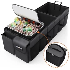 Trunk Organizer for Car & SUV Sturdy Car Organizer with Removable Car Cooler ...