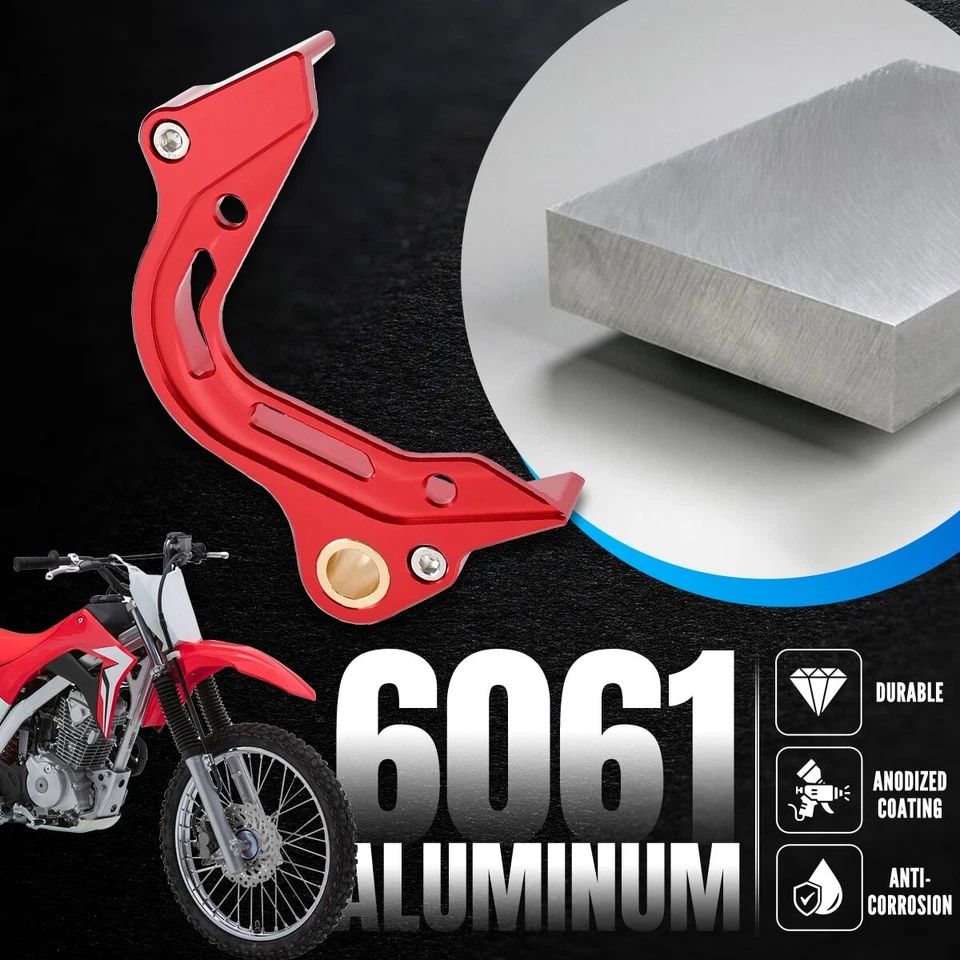 For Honda CRF125F CRF 125 2019-2025 Shift Shaft Brace & Sprocket Guard Anodized - Image 2 of 4