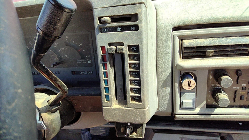 1988-1994 S10 Blazer модуль контроля температуры в приборной панели нагреватель переменного тока головка блока оригинальный - Изображение 2 из 4